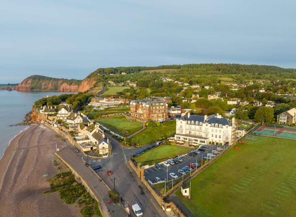 Victoria Hotel Aerial